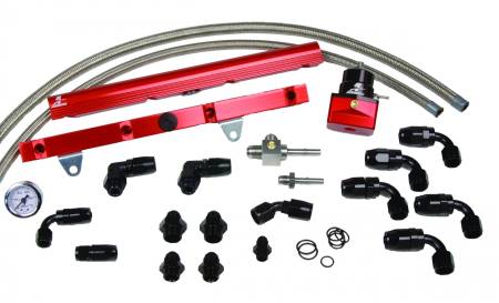 Aeromotive Fuel System - Aeromotive Fuel System 14129 - C5 Corvette Fuel Pressure Regulator and Rail Kit