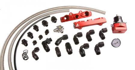 Aeromotive Fuel System - Aeromotive Fuel System 14137 - 04 -06 2.5L Side Feed Injector Subaru STI Rail Kit