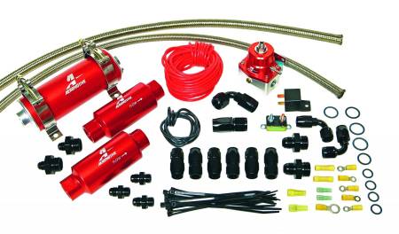 Aeromotive Fuel System - Aeromotive Fuel System 17135 - A750 Fuel System, Includes: (11103 A750 pump, 13109 regulator, fittings & o-rings)