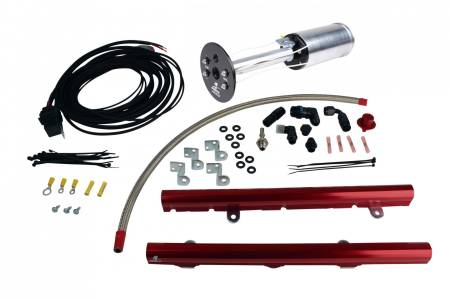 Aeromotive Fuel System - Aeromotive Fuel System 17176 - System, C6 Corvette, 18670 A1000, 14115 LS-3 Rails, 16307 Wire Kit & Misc. Fittings