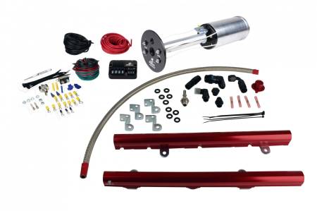 Aeromotive Fuel System - Aeromotive Fuel System 17177 - System, C6 Corvette, 18670 A1000, 14115 LS-3 Rails, 16306 PSC & Misc. Fittings