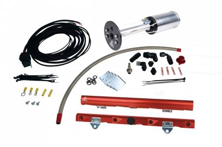 Aeromotive Fuel System - Aeromotive Fuel System 17178 - System, C6 Corvette, 18670 A1000, 14142 LS-7 Rails, 16307 Wire Kit & Misc. Fittings