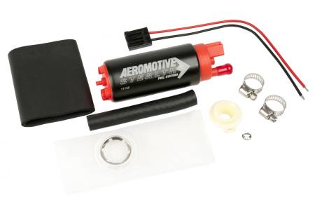 Aeromotive Fuel System - Aeromotive Fuel System 11142 - 340 Series Stealth In -Tank Fuel Pump, Offest Inlet - inlet inline w/ outlet