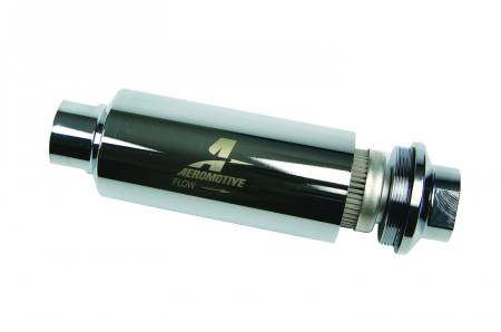 Aeromotive Fuel System - Aeromotive Fuel System 12302 - Pro -Series, In -Line Fuel Filter (AN -12) 100 micron stainless steel element