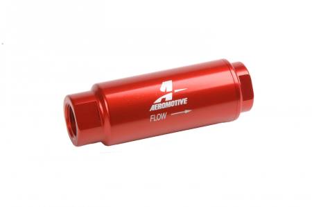 Aeromotive Fuel System - Aeromotive Fuel System 12303 - SS Series In -Line Fuel Filter (3/8 ? NPT) 40 micron fabric element