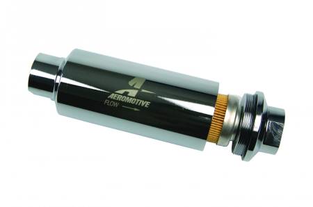 Aeromotive Fuel System - Aeromotive Fuel System 12310 - Pro -Series, In -Line Fuel Filter (AN -12) 10 micron fabric element