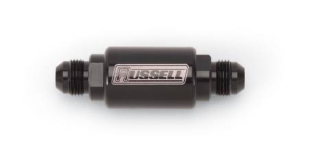 Russell - Russell 650613 - Check Valve-8 An Male To-8 An Male Blk Anodized