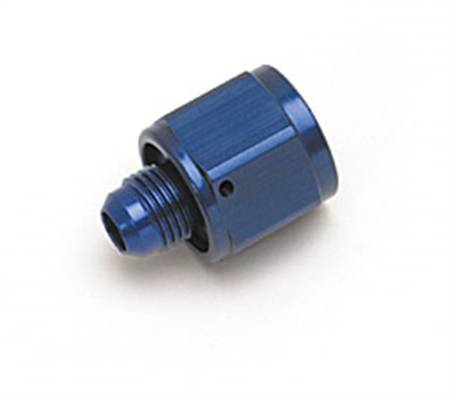 Russell - Russell 660000 - Blue Anodized-6 Tube Coupling Nut W/Flared Reducer To-4 An Male