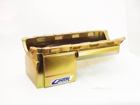 Canton - Canton 13-334 - Oil Pan, Bbc Drag Power Pan For Aftermarket Starter