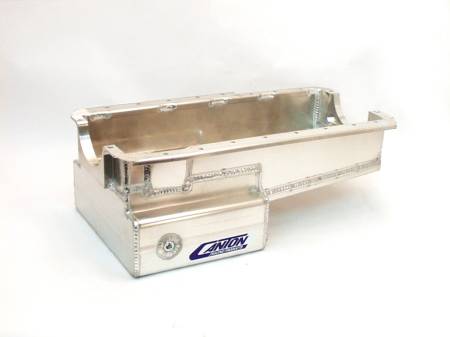 Canton - Canton 13-630A - Oil Pan, 302 Front Sump Baffled Aluminum