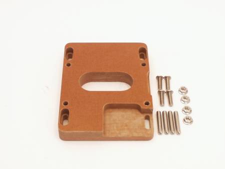 Canton - Canton 85-060S - Phenolic Carb Adapter, Holley 2Bbl/4Bbl Open 1"