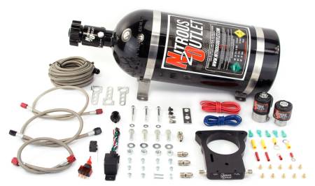 Nitrous Outlet - Nitrous Outlet 00-10106-00 - 78mm LSX Truck Plate System (50-200HP) (No Bottle)