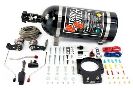 Nitrous Outlet - Nitrous Outlet 00-10118-90-00 -  90mm Fast Intake 98-02 F-body Hardline Plate System (50-200HP) (No Bottle)