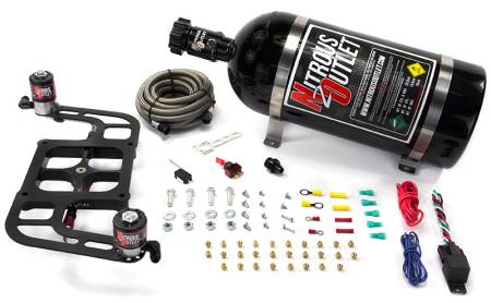 Nitrous Outlet - Nitrous Outlet 00-10654-00 -  4500 Stinger Plate System, With Boomerang 2 Solenoid Bracket (50-400hp) (5,7,10psi) (No Bottle)