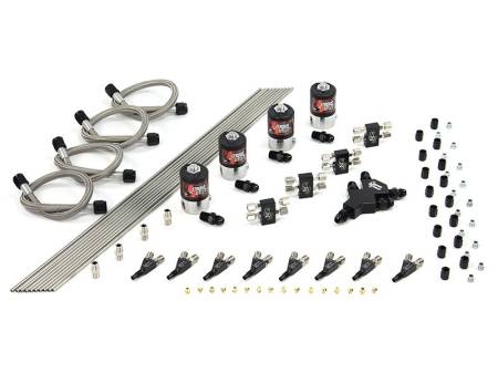 Nitrous Outlet - Nitrous Outlet 00-10420-H-SBT-DS -  Dual Stage Dry EFI 8 Cylinder 4 Solenoid Racers Direct-Port Conversion kit with SBT Wet Nozzle's (.122 Nitrous Solenoids)(Customer can pick one HP setting at no additional cost.)