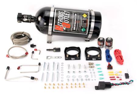 Nitrous Outlet - Nitrous Outlet 00-10155-00 -  2008-Current Dodge Viper Hard-lined Plate System (70-200HP) (No Bottle)