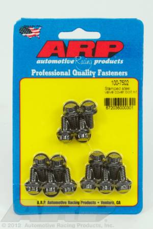 ARP - ARP 100-7502 - Stamped steel 12pt valve cover bolt kit