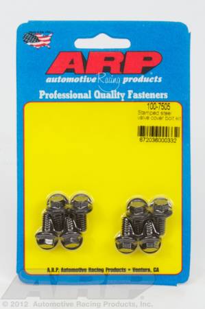 ARP - ARP 100-7505 - Stamped steel hex valve cover bolt kit