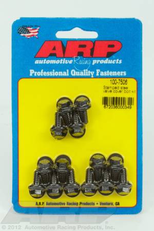 ARP - ARP 100-7506 - Stamped steel hex valve cover bolt kit