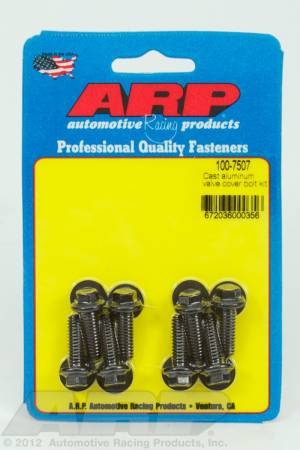 ARP - ARP 100-7507 - Cast aluminum hex valve cover bolt kit