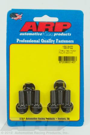 ARP - ARP 130-3102 - Chevy hex motor mount bolt kit