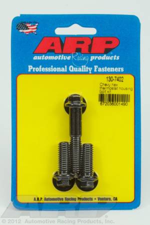 ARP - ARP 130-7402 - Chevy hex thermostat housing bolt kit