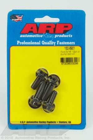 ARP - ARP 150-6901 - Ford 5/16" 12pt oil pump bolt kit