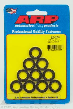 ARP - ARP 200-8558 - 7/16 ID 3/4 OD black washers