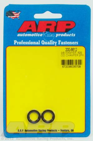 ARP - ARP 200-8612 - 3/8 ID .625 OD chamfer black washers