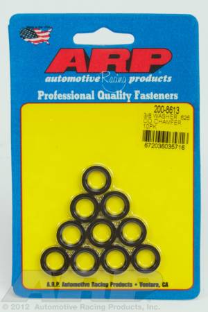 ARP - ARP 200-8613 - 3/8 ID .625 OD chamfer black washers