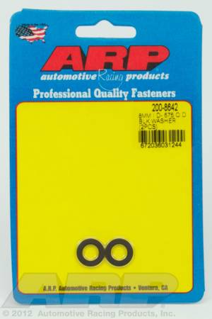 ARP - ARP 200-8642 - M8 ID .575 OD black washers