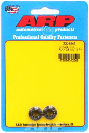 ARP - ARP 200-8644 - 5/16-24 hex flange nut kit