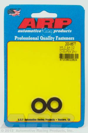 ARP - ARP 200-8677 - 3/8 ID 3/4 OD black washers