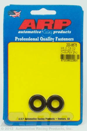 ARP - ARP 200-8678 - 3/8 ID 7/8 OD(radiused) black washers