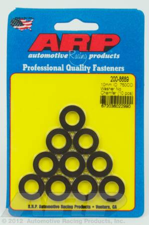 ARP - ARP 200-8689 - M10 ID 3/4 OD chamfer black washers