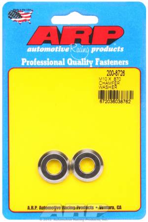 ARP - ARP 200-8726 - M10 ID .870 OD chamfer black washers