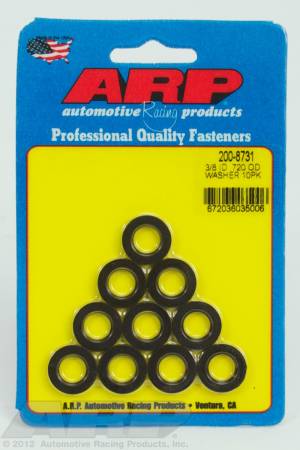 ARP - ARP 200-8731 - 3/8 ID .720 OD black washers