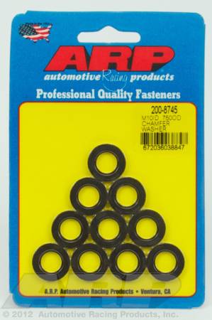 ARP - ARP 200-8745 - M10 ID .750 OD chamfer black washers