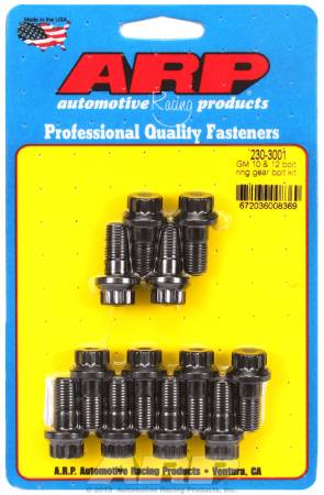 ARP - ARP 230-3001 - GM 10 & 12 bolt ring gear bolt kit