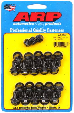 ARP - ARP 235-1802 - BB Chevy hex oil pan bolt kit