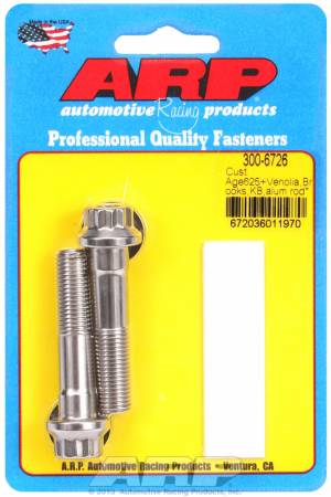 ARP - ARP 300-6726 - CA625+ Venolia,Brooks,KB,alum rod bolts