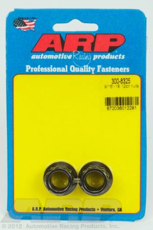 ARP - ARP 300-8325 - 9/16-18 12pt nut kit