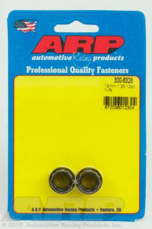 ARP - ARP 300-8328 - M12 x 1.25 12pt nut kit (small collar)