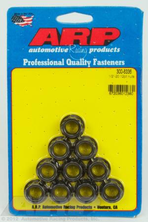 ARP - ARP 300-8336 - 1/2-20 12pt nut kit