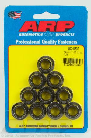 ARP - ARP 300-8337 - M12 x 1.25 12pt nut kit