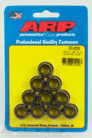 ARP - ARP 300-8338 - M12 x 1.25 12pt nut kit (small collar)