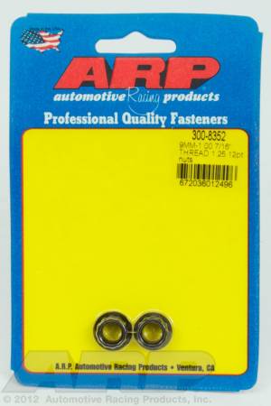 ARP - ARP 300-8352 - M9 x 1.25 12pt nut kit