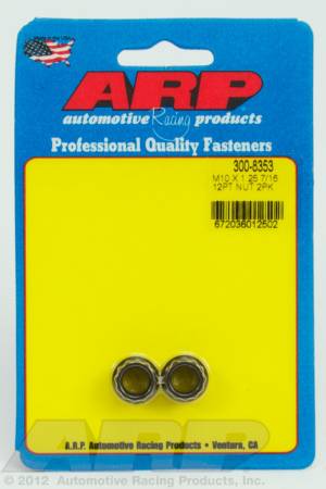 ARP - ARP 300-8353 - M10 x 1.25 12pt nut kit