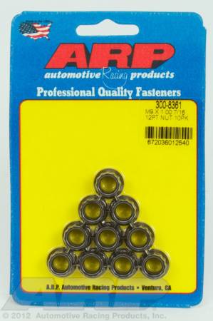 ARP - ARP 300-8361 - M9 x 1.00 12pt nut kit