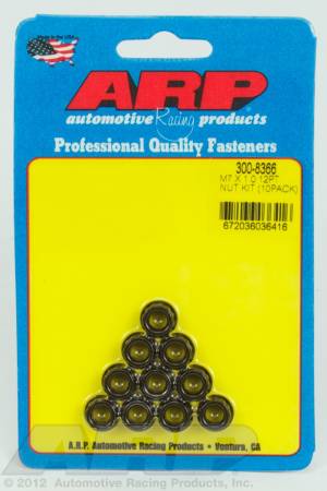 ARP - ARP 300-8366 - M 7 X 1.00 12pt nut kit